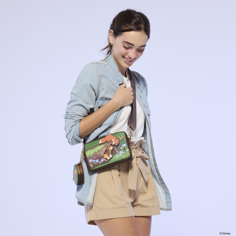 The Fox and the Hound Tod & Copper Sling Crossbody Bag with Coin Bag LFlifestyle1 view 2
